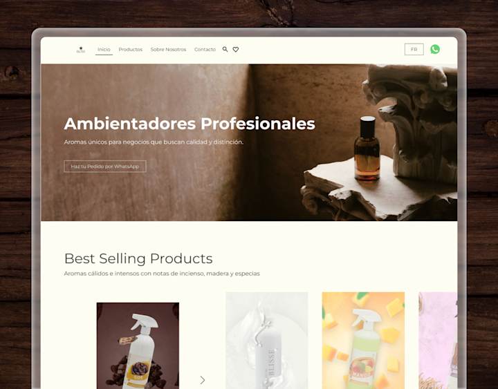 Cover image for Fragrance Store Figma complete Web UI 
