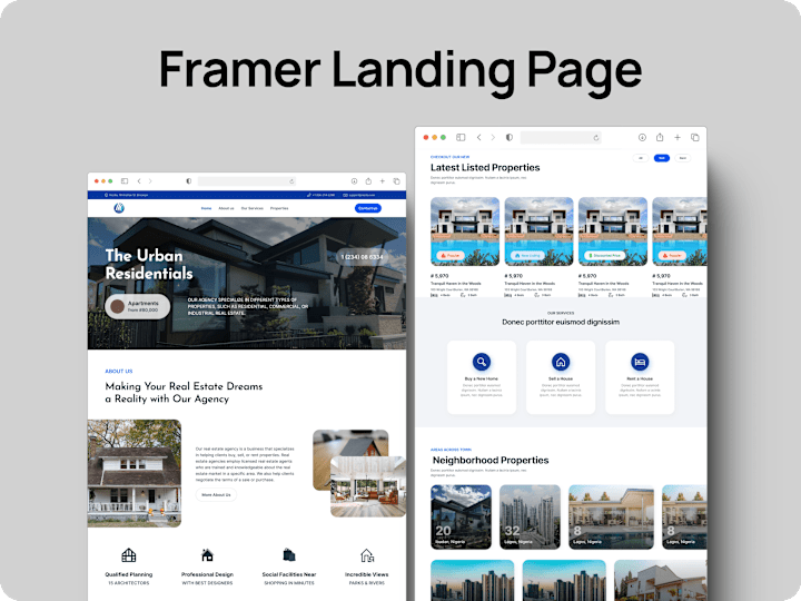 Cover image for Framer Landing Pages That Drives Results & Boost Conversions