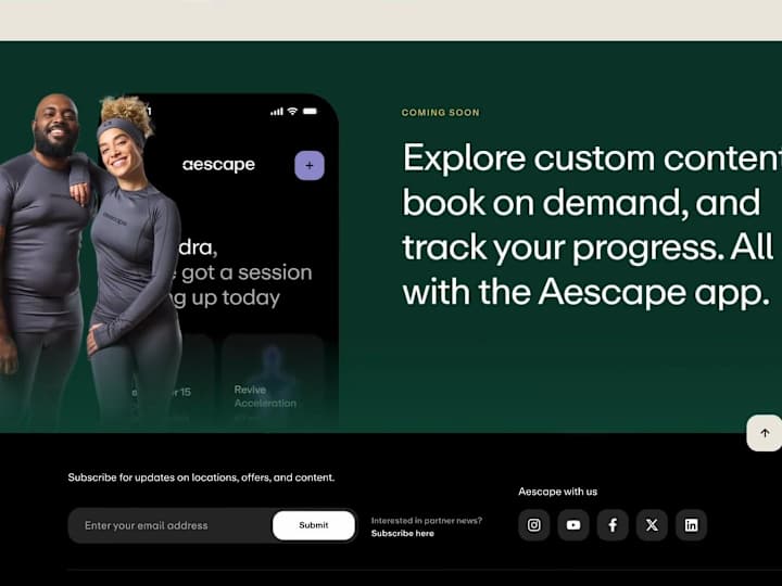 Cover image for Aescape