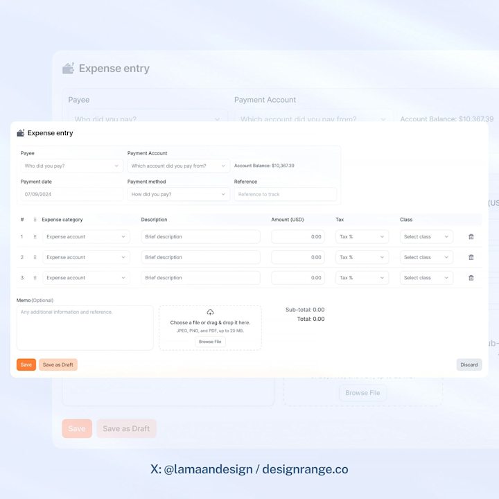 Cover image for Accounting Saas UI Design