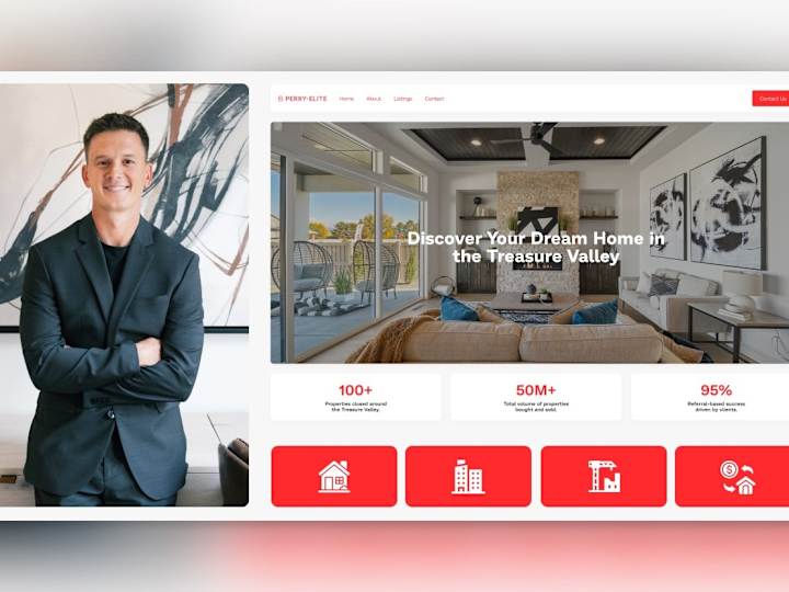 Cover image for Perry Elite - Boise Idaho Real Estate | Webflow Website