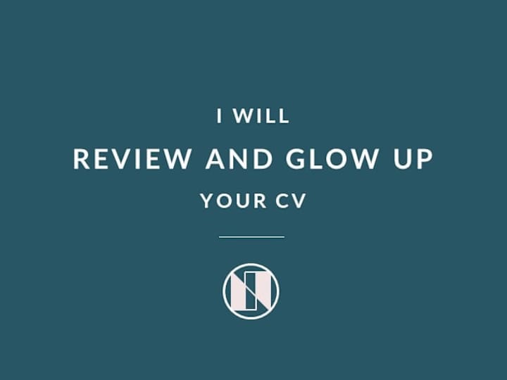 Cover image for CV Review & Glow-up