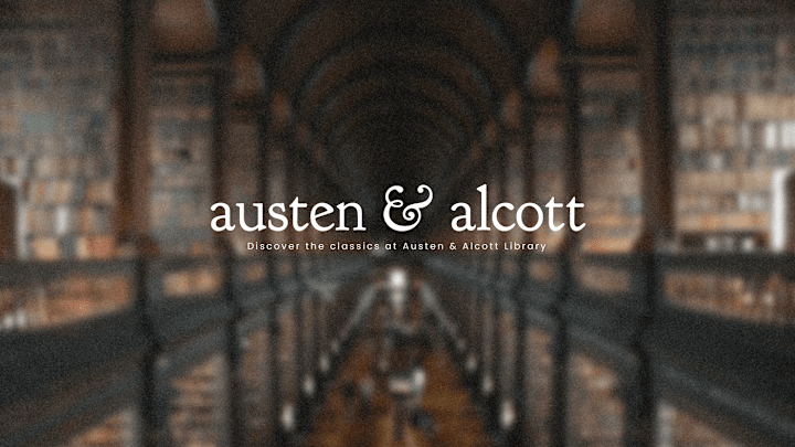 Cover image for austen & alcott on Behance