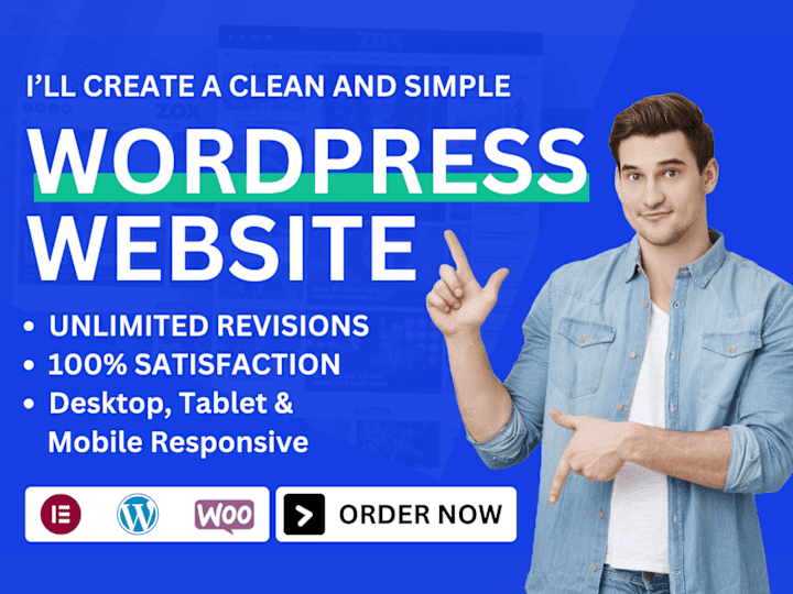 Cover image for Create redesign, revamp, custom responsive WordPress websites