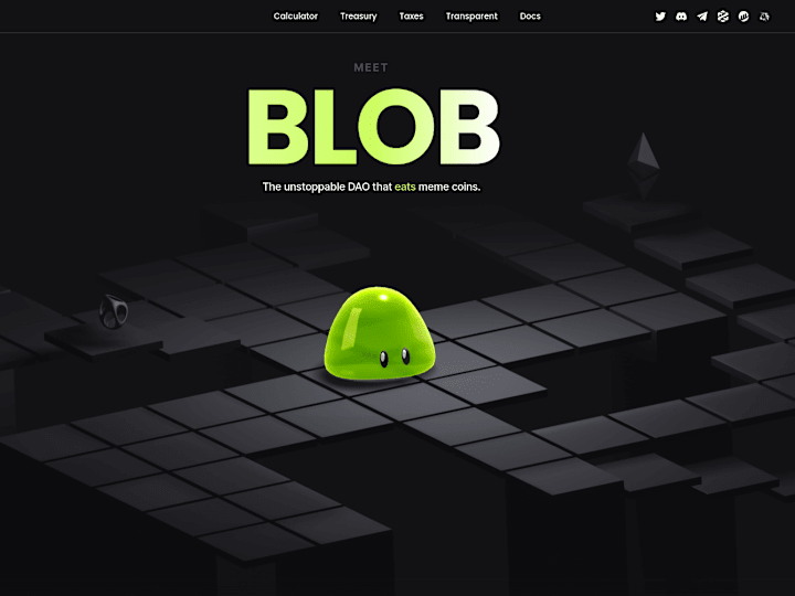 Cover image for Blob - A Defi ecosystem