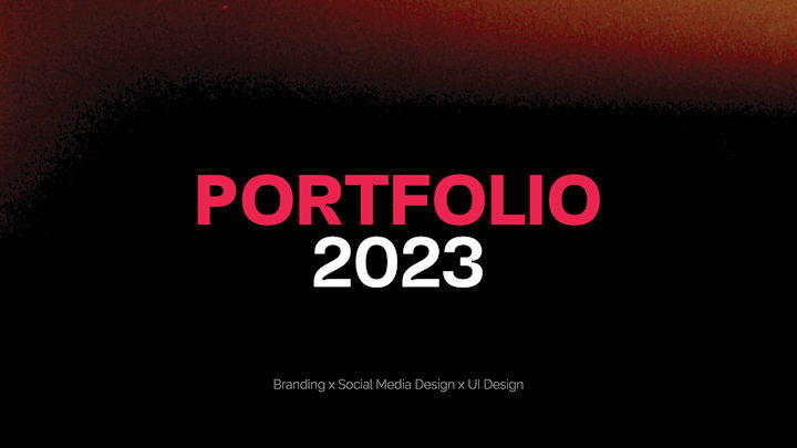 Cover image for Design Portfolio 