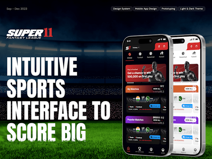 Cover image for Super11 - Fantasy Sports Mobile App 