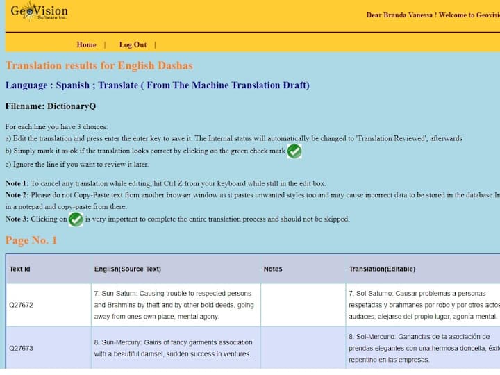 Cover image for Translation of software userinterface