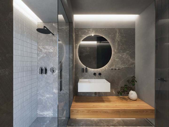 Cover image for BH Bathroom - Interior Design Conceptualization & Rendering