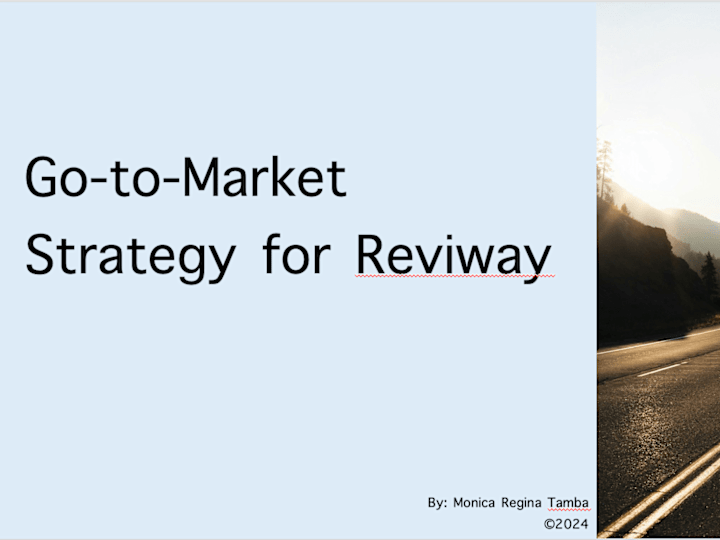 Cover image for Go-to-Market Strategy: Reviway