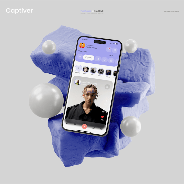 Cover image for Captiver - Ecommerce App 