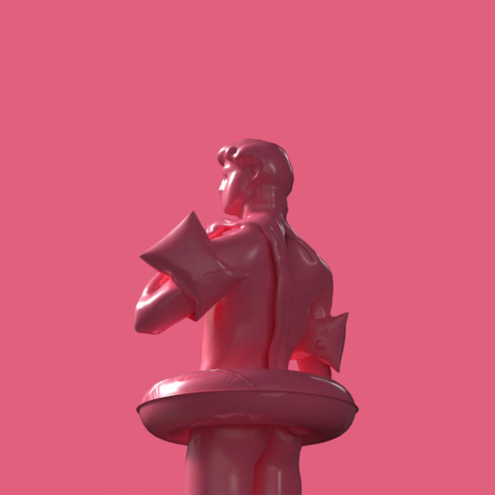 Cover image for INFLATABLE PINK
