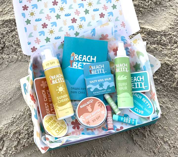 Cover image for Beach Betty: Brand and Packaging: Behance