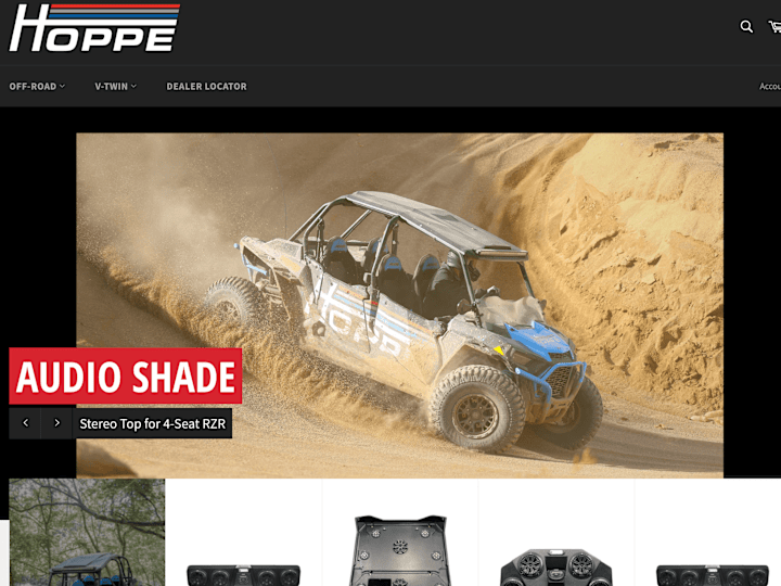 Cover image for Rebrand & Shopify Setup: Hoppe