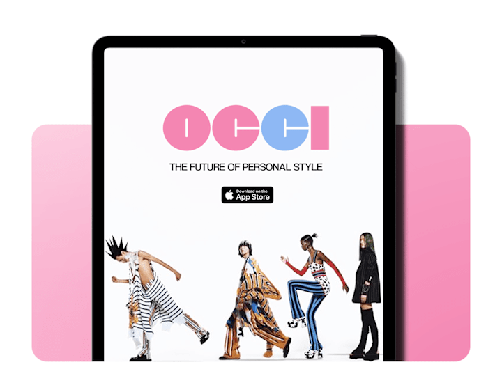 Cover image for OCCI AI Powered Fashion App - Visual Brand Identity