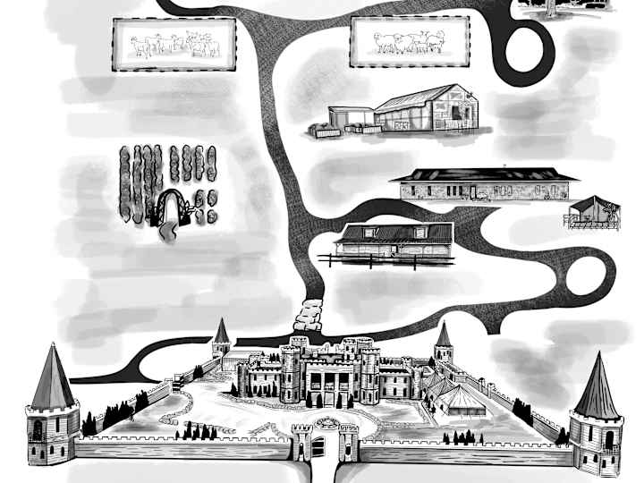 Cover image for Kentucky Castle Site Map