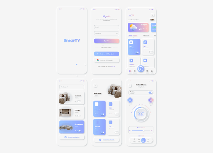 Cover image for Smarhome UI Design Apps Idea