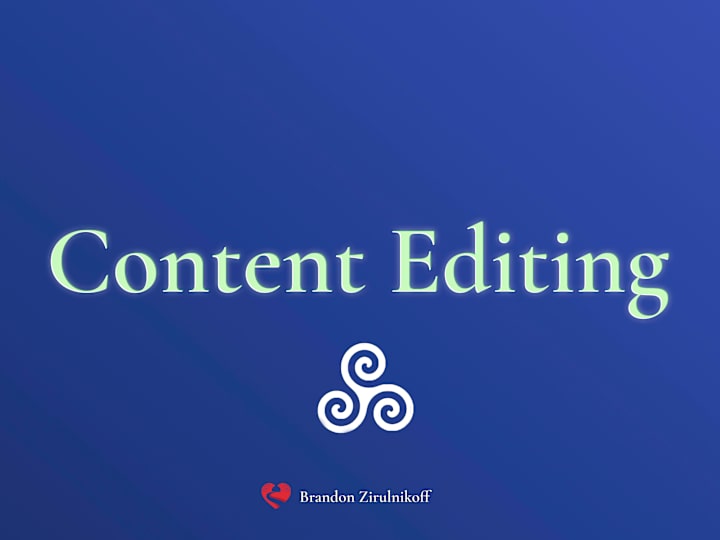 Cover image for Content Editing