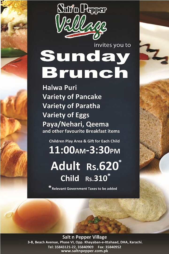 Cover image for Sunday Brunch Flyer Design