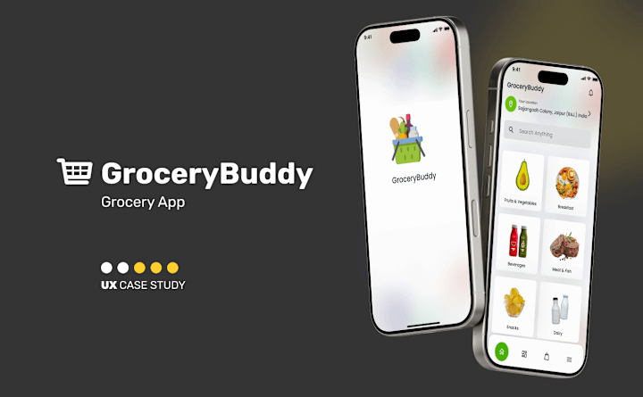 Cover image for GroceryBuddy - Website Design 