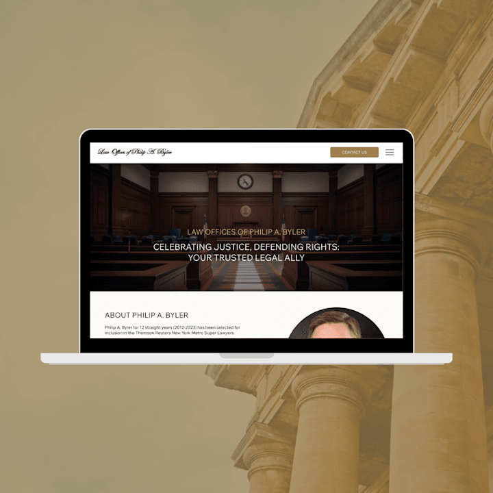 Cover image for Law Firm Website Built with WIX Studio