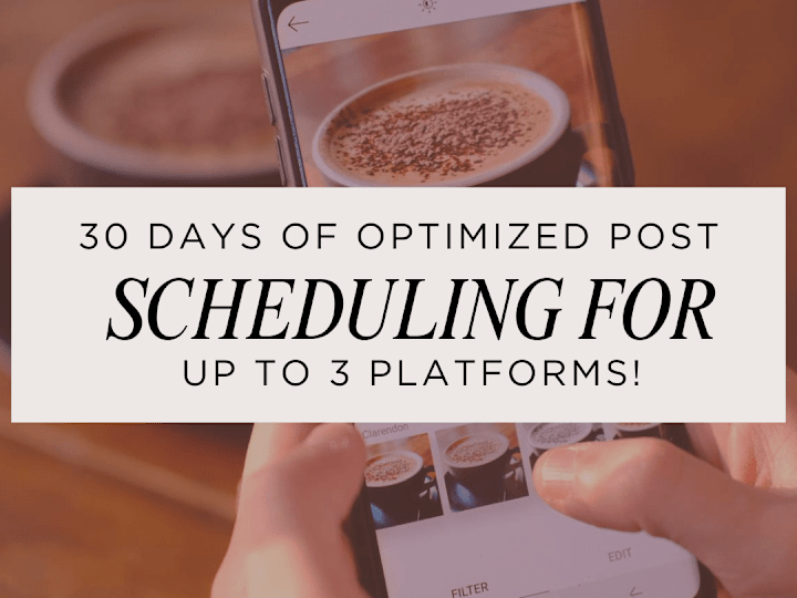 Cover image for Scheduling Optimized Social Media Posts 