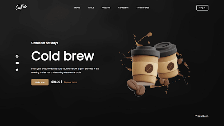 Cover image for Coffee shop project 