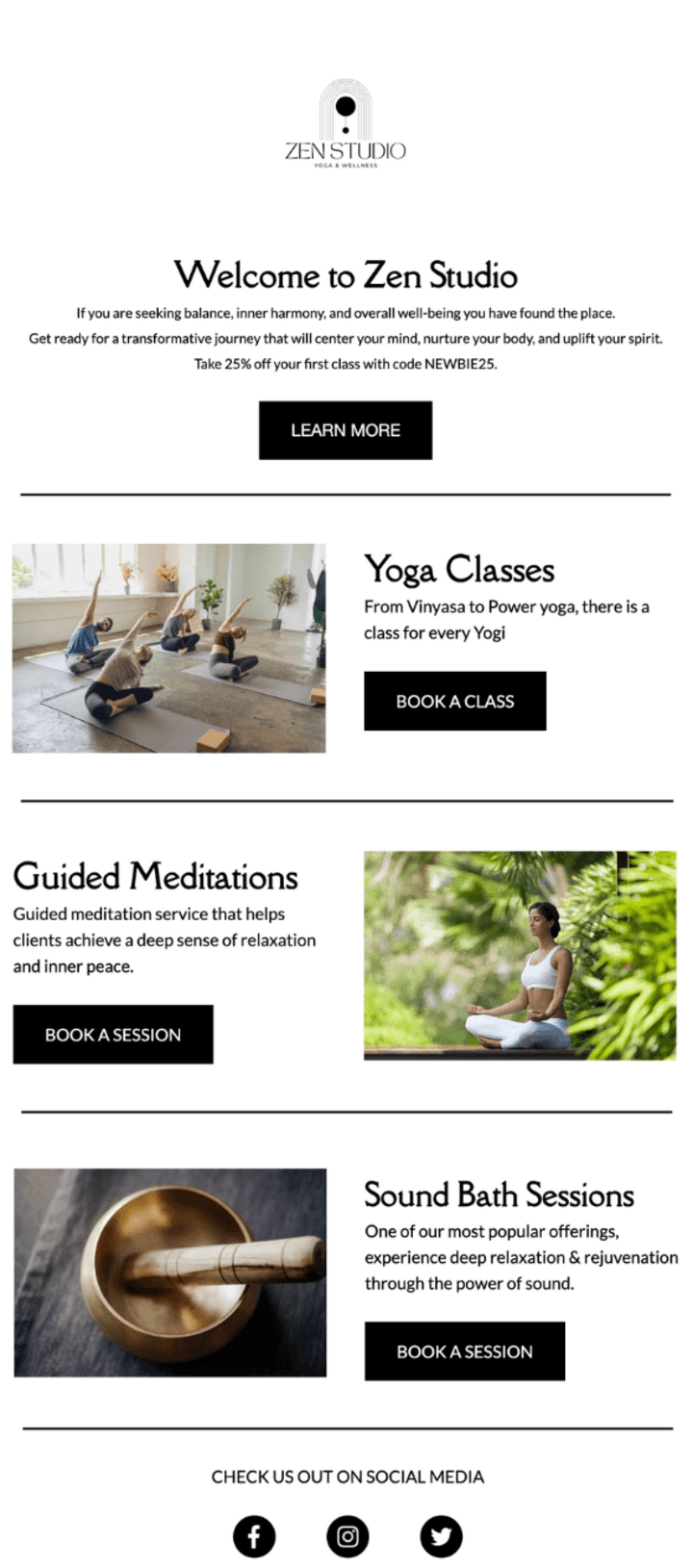 Cover image for Email Marketing Welcome Sequence for Yoga Brand