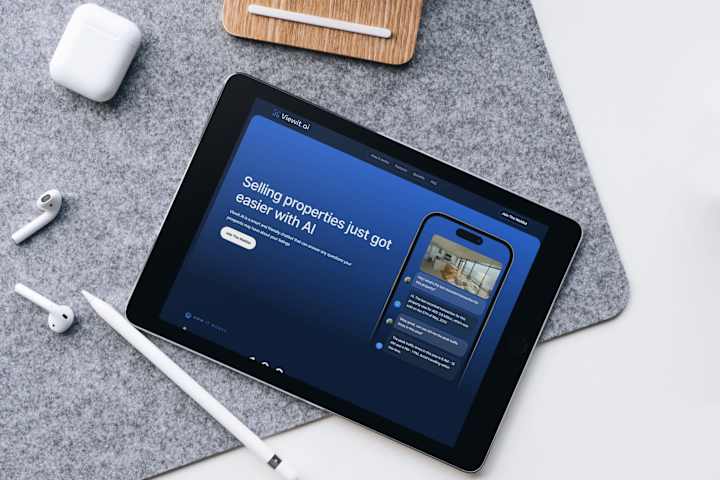 Cover image for Viewit AI - Virtual Agent | Modern Framer Website