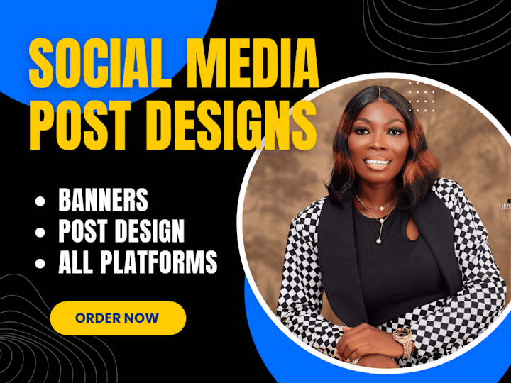 Cover image for I will help you with eye catchy social media post designs