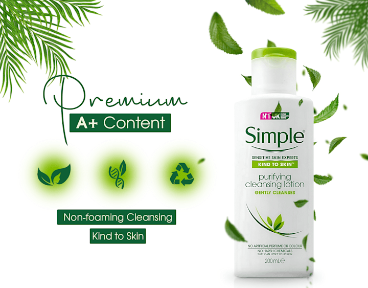 Cover image for Amazon Listing Images | A+ Content | EBC | Lotion