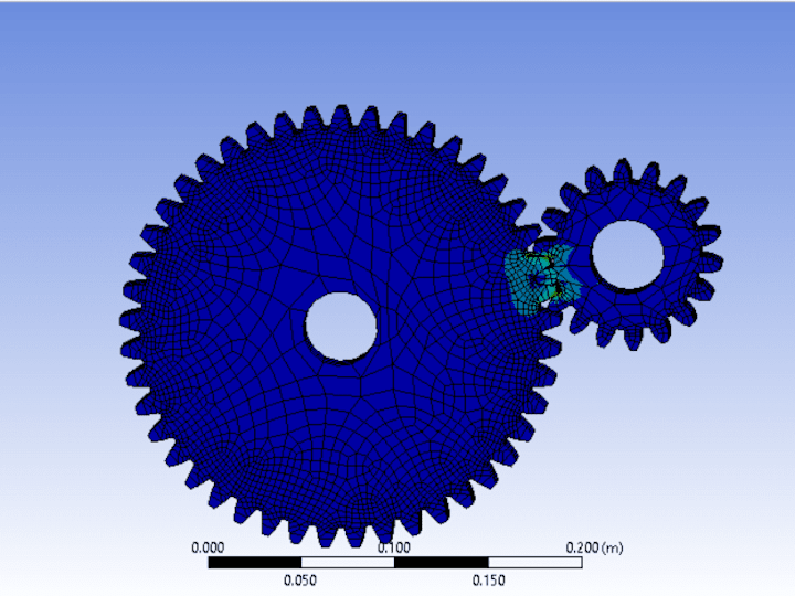 Cover image for Spur gear development for a stone crusher machine