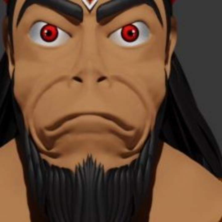 Cover image for LORD HANUMAN 3D Modeling and Animation