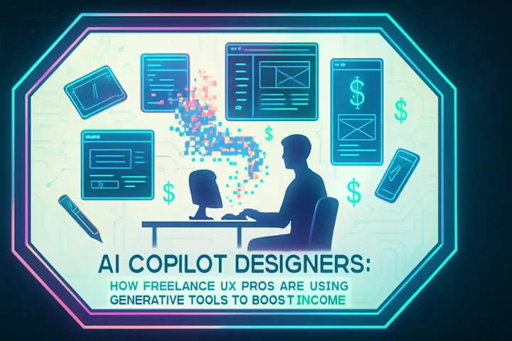 Cover image for AI Copilot Designers: How Freelance UX Pros Are Using Generative Tools to Boost Income