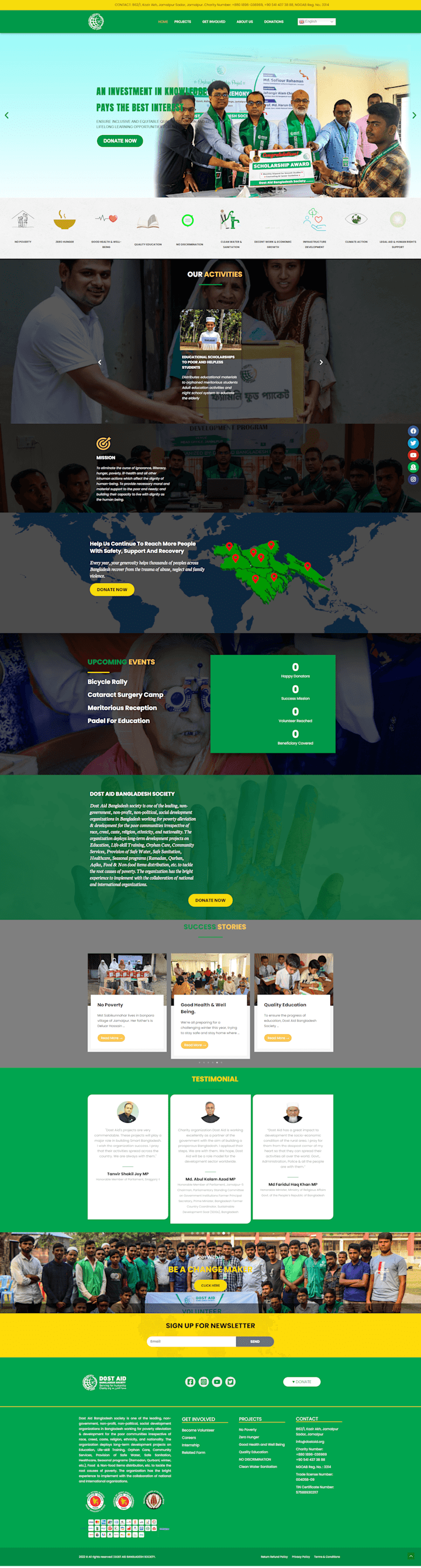 Cover image for Donation Website