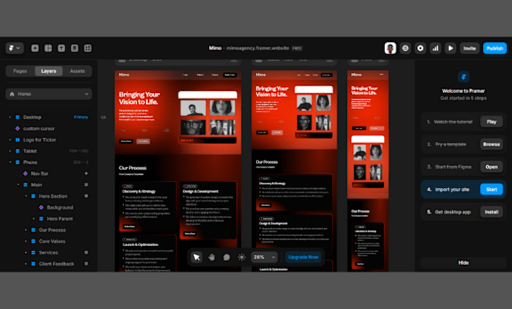 Cover image for Design a high-converting Framer landing page & Marketing Funnel