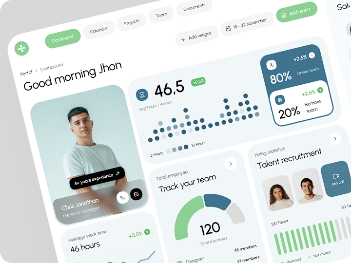 Cover image for Alignly - HR Management Dashboard