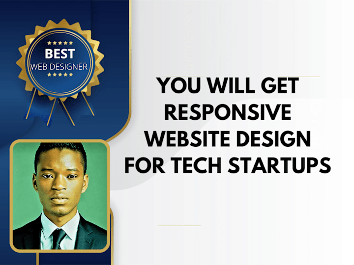 Cover image for Responsive Website Design for Tech Startup