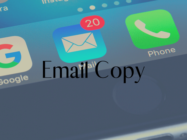 Cover image for Email copy
