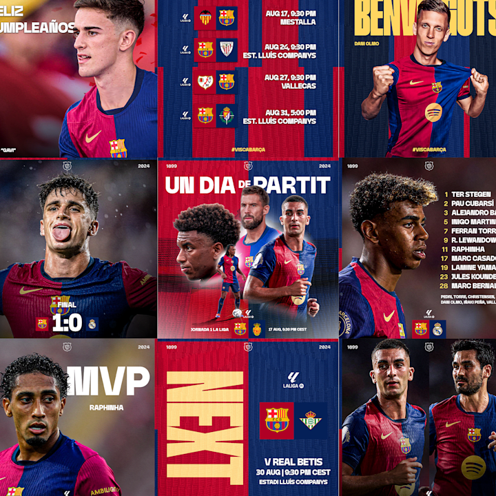 Cover image for FC Barcelona - Social Media Rebrand