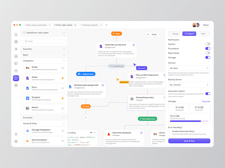 Cover image for Workflow Automation Dashboard