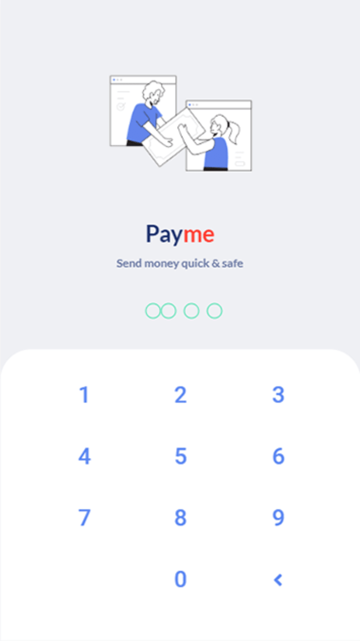 Cover image for Money transfer app (Payme) 