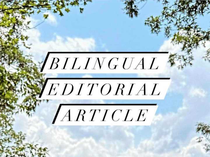 Cover image for Bilingual Editorial Article