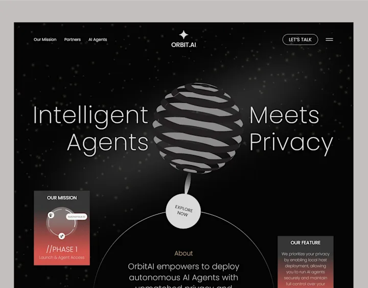 Cover image for AI Agent Website I Orbit AI
