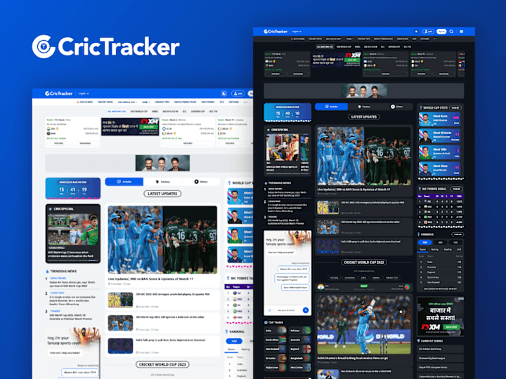 Cover image for CricTracker