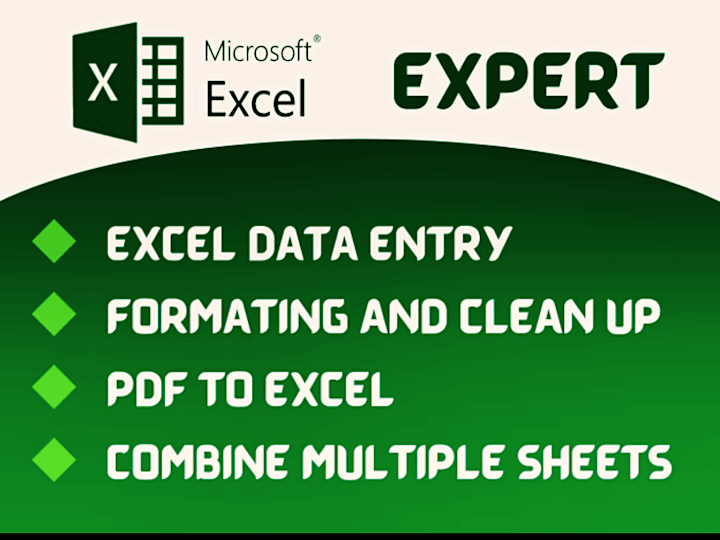 Cover image for Excel Cleaning and formating 