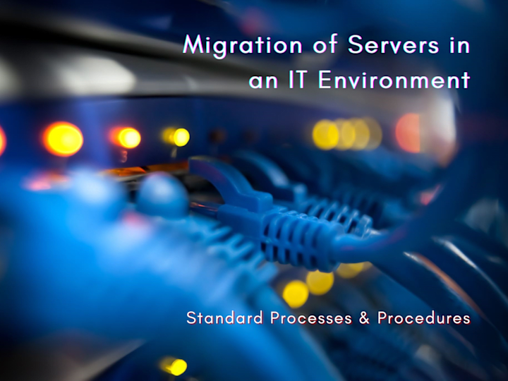 Cover image for SOP Manual for IT Assets Migration