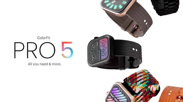 Cover image for Noise Pro 5 smartwatch