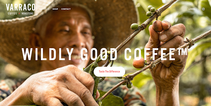 Cover image for Varraco Coffee Website Restructure