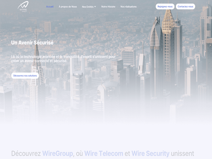 Cover image for Wire group | Webflow Development